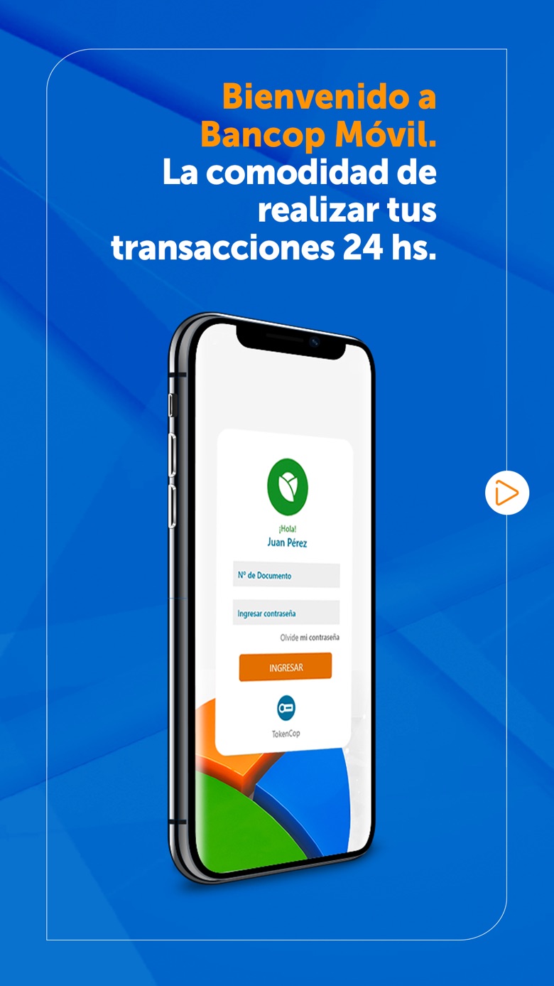 Bancop App Store screenshot 1