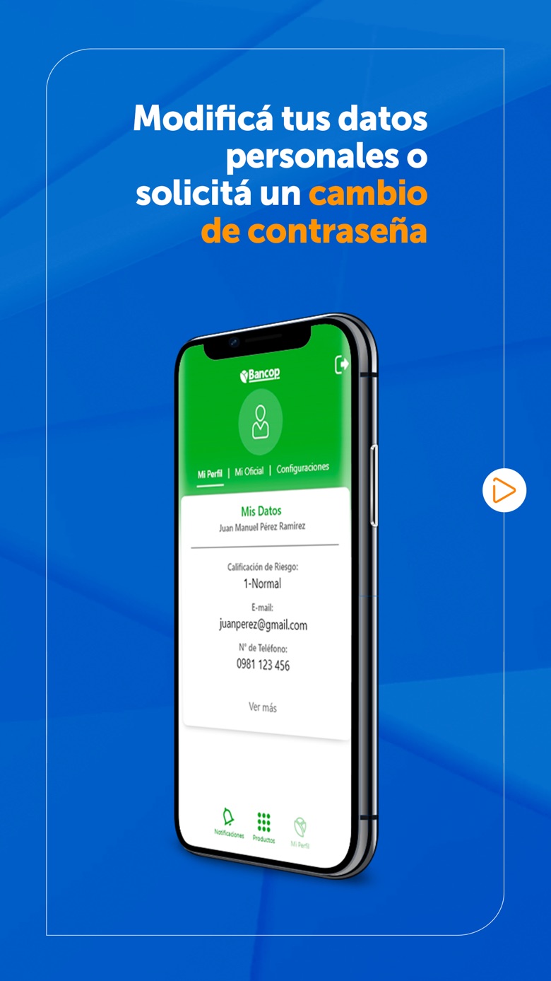 Bancop App Store screenshot 3